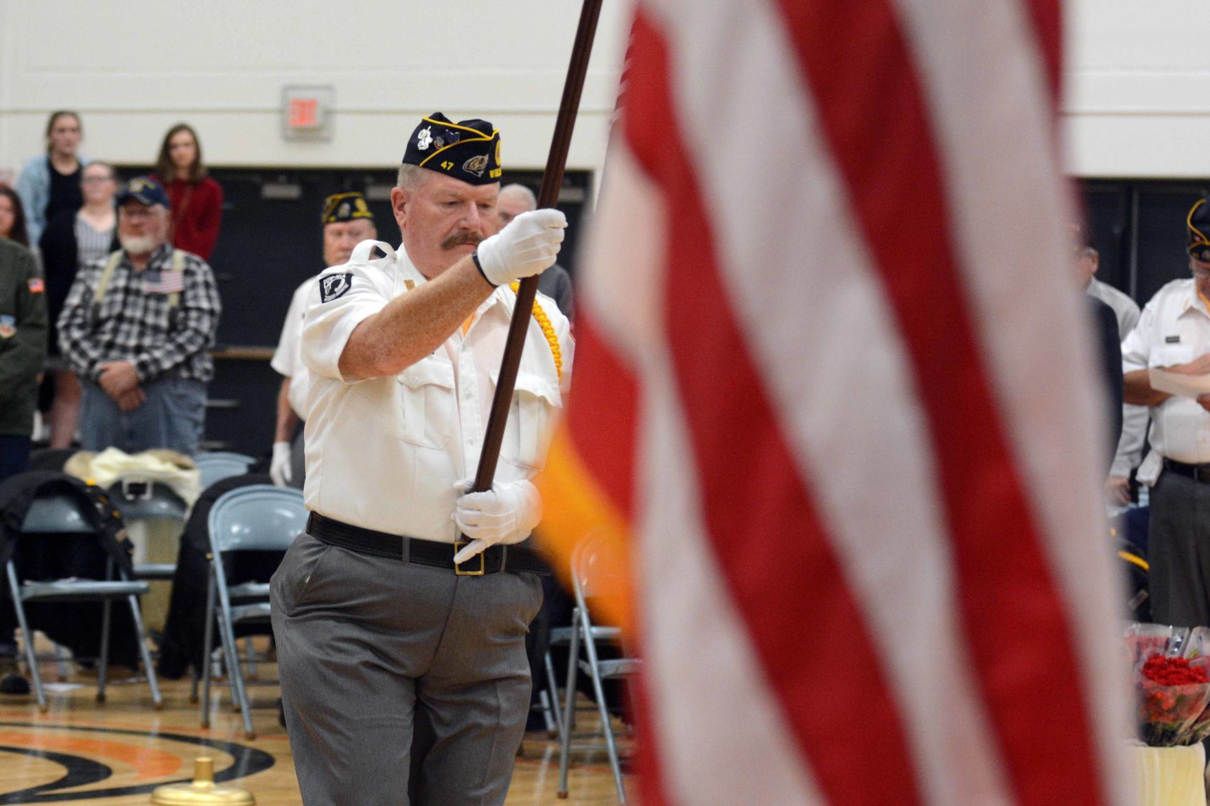 Portage High School Veterans Day ceremony 2019